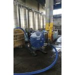 Pompă peristaltică PCM Delasco DX80 montată într-o instalație industrială