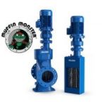 tocatoare pentru canalizari Sulzer Muffin Monster - montaj in canal deschis sau pe conducta