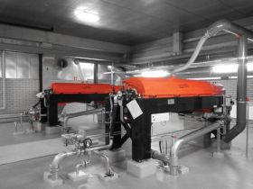 Decantor centrifugal DC - exemplu instalare